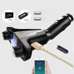 Transmetteur FM Multifonctions - Bluetooth - V5 - MP3 - Appels - Charge Avec 2 Ports USB M20 – Image 3