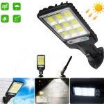 Lampadaire Solaire Exterieur - Detecteur De Mouvement - 3 Modes - Étanche - SENSOR STREET LAMP