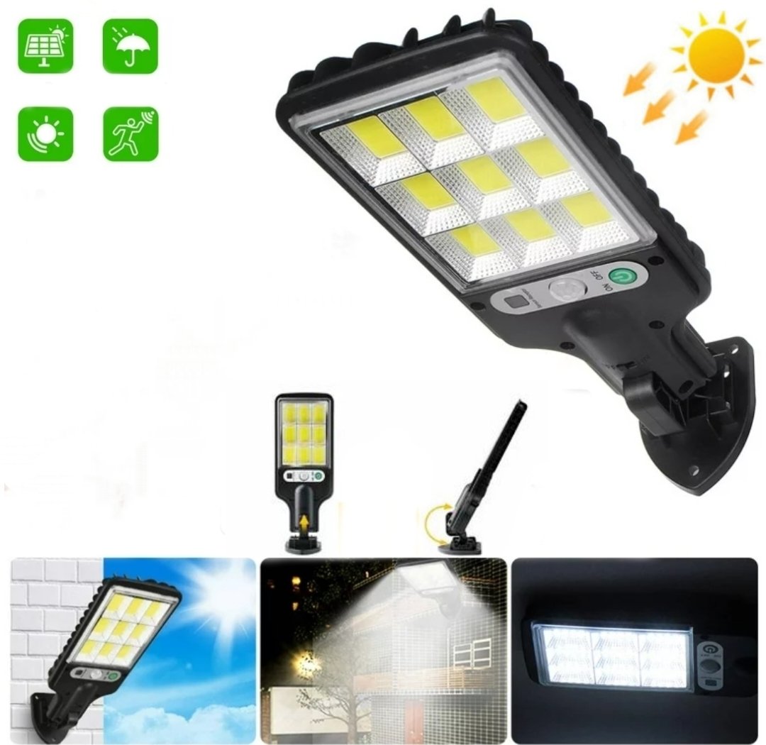 polish_20240715_154138974.jpg Lampadaire Solaire Exterieur - Detecteur De Mouvement - 3 Modes - Étanche - SENSOR STREET LAMP – Image 1