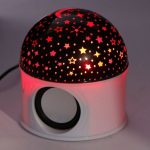 Lampe Projecteur LED Étoiles Multicolores - Haut-Parleur - Bluetooth - Blanc – Image 5
