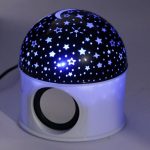Lampe Projecteur LED Étoiles Multicolores - Haut-Parleur - Bluetooth - Blanc – Image 7