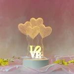 Veilleuse 3D En Forme Love - LED - USB Power - Lampe Décoratif – Image 7