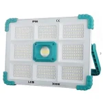 Projecteur Solaire COBA CB F374 - 300 W - 374 LED - Résistante ÀL'eau - Rechargeable - Blanc – Image 8