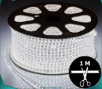 Ruban LED - 20 Mètres - 220V Recoupable - IP65 - Blanc Froid 6000K - 8000K - Blanc – Image 12