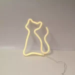 Enseigne Lumineuse Led En Néon ( Chat) - USB - Décoration – Image 3