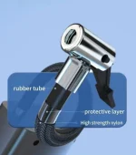 Pompe À Pneus Portable - Haute Qualité - 120 W - Affichage clair - Rechargeable – Image 4