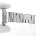 Montre Carrée Pour Homme - Chiffres Romains - Guichets De Date - Mécanique Automatique - Résistante à L'eau – Image 6