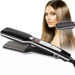 Lisseur - Vapeur - Pour Cheveux Mouillés et Secs - Noir – Image 4