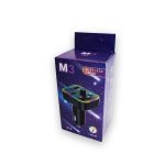 Transmetteur FM Bluetooth Pour Voiture - AUX USB SD - CAR-M3 - Noir – Image 3