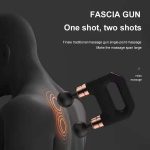 Pistolet de Massage Électrique Professionnel - Rechargeable - Thérapie Efficace – 7 Vitesse - 4 Tête – Image 2