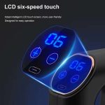 Pistolet de Massage Électrique Professionnel - Rechargeable - Thérapie Efficace – 7 Vitesse - 4 Tête – Image 4