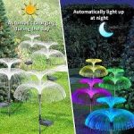 Lot De 2 Lampes De Jardin à Énergie Solaire – 7 Couleurs Changeantes – Étanches – Image 13