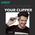 Tondeuse à Cheveux Professionnelle VGR V-690 - Tondeuse à Cheveux Sans Fil Pour Homme - Rechargeable - Étanche - 150 Minutes – Image 8
