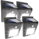 Pack de 4 Lampes Solaire Sans Fil Étanche Avec Détecteur De Mouvement 20 Led – Image 12
