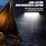 Lampe De Pêche Solaire - 3600-7200 mAh - Rechargeable - Lampe D'inspection Magnétique - 4 Modes - 100 W – Image 9