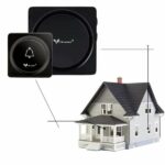 Kit De Sonnette Sans Fil – Utilisation Maison Et Bureau – 38 Tonalités – Avec 1 Récepteur – 1 Bouton Poussoir – Piles – Image 3