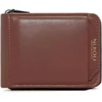 Portefeuille Avec Porte Cartes En Cuir Pour Homme - Design Élégant à Deux Volets - Avec Porte-Monnaie Intérieur - Porte-Cartes - Fermeture Éclair - Qualité Supérieure – Image 6