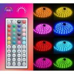 Bande LED RGB 5050 - Résistante À L'eau  - 5 M - Télécommande – Image 4