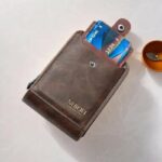 Portefeuille Avec Porte-cartes En Cuir Pour Homme - Design Élégant à Deux Volets - Avec Porte-Monnaie Intérieur - Porte-Cartes - Fermeture Éclair - Qualité Supérieure – Image 4