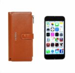 Portefeuille De Luxe Pour Femme Avec Porte-Monnaie - 100 % Cuir Véritable - Multifonctionnel - Grande Capacité - Marron – Image 2