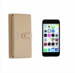 Portefeuille De Luxe Pour Femme Avec Porte-Monnaie - 100 % Cuir Véritable - Multifonctionnel - Grande Capacité - Beige – Image 2