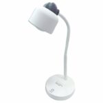 Lampe de Table LED Sans Fil - Tactile – Rechargeable USB Avec Support de Téléphone