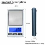 Mini Balance Numérique De Poche – 0,01g / 200g – Écran LCD - Pour L’or et Les Bijoux + Pochette – Image 21