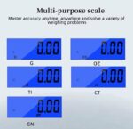 Mini Balance Numérique De Poche – 0,01g / 200g – Écran LCD - Pour L’or et Les Bijoux + Pochette – Image 20