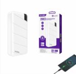 Power Bank Kaku KSC-1082 10 000 mAh - Charge Ultra-Rapide 22.5W avec Affichage LED - Blanc – Image 7