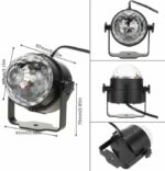 Lot De 3 Boule Disco - Éclairage DJ - 7 Modes De Couleur - Télécommande et Musique – Image 6