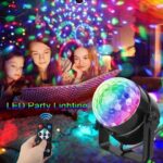 Lot De 3 Boule Disco - Éclairage DJ - 7 Modes De Couleur - Télécommande et Musique – Image 7