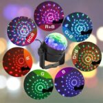 Lot De 3 Boule Disco - Éclairage DJ - 7 Modes De Couleur - Télécommande et Musique – Image 9