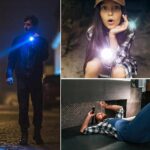 Lampe torche LED ultra-lumineuse - T6/L2/V6 - Embouts D'alimentation - Éclairage de Vélo - Rechargeable 6000 lumens 18650 – Image 8