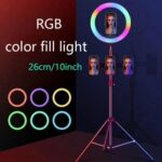 Ring Light Led Rgb Mj26 Avec Trépied 2 Metres – Image 5