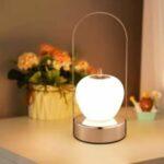 Lampe De Dable LED En Forme Pomme - Portable Et Rechargeable