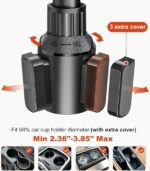 Porte-Gobelet Pour Voiture 3-en-1 - Support Multifonction - Rotatif – Image 7