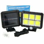 Applique Murale Solaire 3 Modes -  Détecteur de Mouvement PIR - Étanche IP65 (100/120 COB) – Image 10