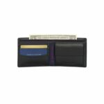 Portefeuille Tommy Hilfiger Pour Homme - Bi-Fold en Cuir - Noir – Image 4