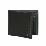 Portefeuille Tommy Hilfiger Pour Homme - Bi-Fold en Cuir - Noir – Image 2
