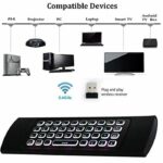 Télécommande Clavier Air Mouse 4-en-1 - Sans Fil 2.4GHz Pour Smart TV & Android Box – Image 9