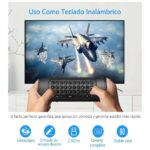 Télécommande Clavier Air Mouse 4-en-1 - Sans Fil 2.4GHz Pour Smart TV & Android Box – Image 5