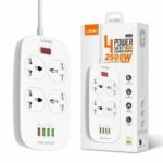 Multiprise LDNIO SC3416 - 3 Prises Universelles & 4 Ports USB Charge Rapide GaN 65W