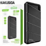 ​Power Bank Kaku KSC-1082 10 000 mAh - Charge Ultra-Rapide 22.5W avec Affichage LED - Noire – Image 5