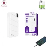 Power Bank Kaku KSC-1082 10 000 mAh - Charge Ultra-Rapide 22.5W avec Affichage LED - Blanc