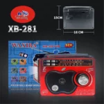 Radio Rechargeable Avec Torche  WAXIBA XB-281BT – AM/FM/SW, USB – Image 9