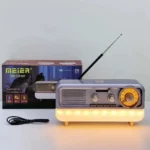 Radio Multifonction Vintage MD-1313BT – Bluetooth - AM/FM/SW - LED – Image 2