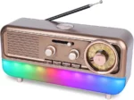 Radio Multifonction Vintage MD-1313BT – Bluetooth - AM/FM/SW - LED – Image 7
