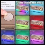 Radio Multifonction Vintage MD-1313BT – Bluetooth - AM/FM/SW - LED – Image 4