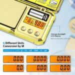 Balance Numérique Compacte Et De Haute Précision – Mesure En Grammes Et En Onces – 500 Grammes x 0,01 Gramme – Image 11