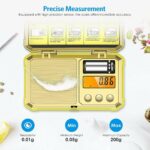 Balance Numérique Compacte Et De Haute Précision – Mesure En Grammes Et En Onces – 500 Grammes x 0,01 Gramme – Image 14